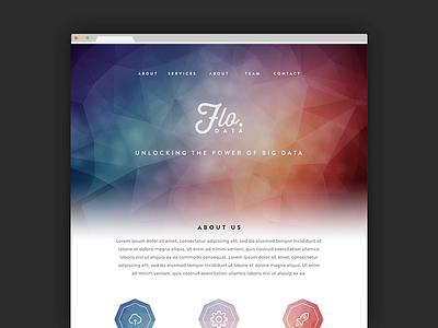 Big Data Brand 2 big data brand branding colours layout logo modern template ui web wordpress