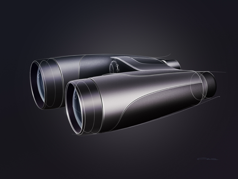 Binoculars Illustration by Faz on Dribbble