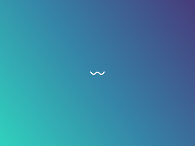 Wavetraders Logo branding clean crypto design gradient green logo minimal purple trading wave