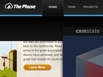 The Phuse Redesign (Shot 3) design james mark matt web