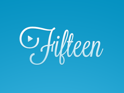 Fifteen Logo brand design identity logo zander