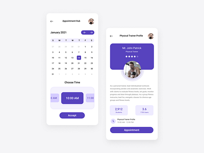 Appointment Hub - Figma appointment branding figma figma design freelance designer illustration panda pandacraft ui uiux vector webdesign