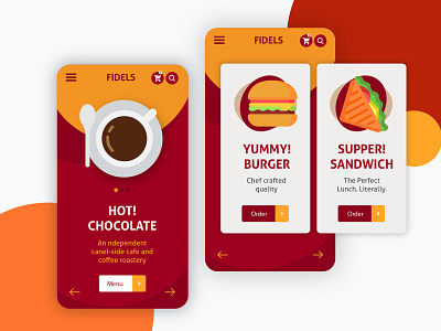Tea Shop - Mobile Application android app freelancedesigner illustration interface mobileappdevelopment pandacraft teashop ui uiux web
