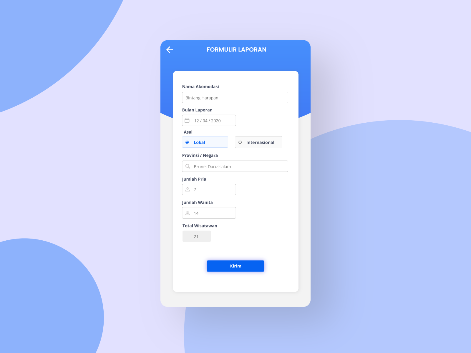 Simple Form UI by Dimas Ibnu Malik on Dribbble