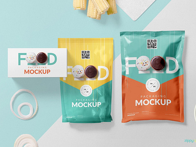 Food Packaging Mockup Free mockup packaging