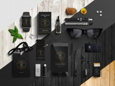 Corporate Style Mockup Free PSD