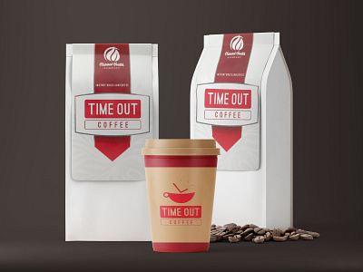 Coffee Bag Packaging Mockup Free PSD branding coffee freebies mockup packaging