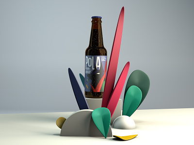 Pola - Beer animals beer branding beer label cinema4d design package