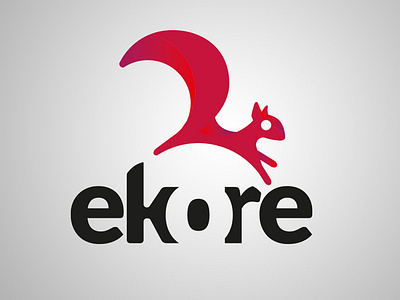 Logo Design - Ekore brand design drawing ekorre logo sketch