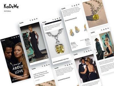 Christmas Editorial Tiffany & Co. beyonce carters christmas design desktop diamond e commerce gift holidays jay z luxury mobile product retail tiffany ui ux web webshop xmas