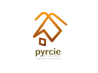 Pyrcie - paths. design logo logodesign