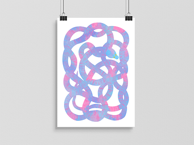 Bubble Gum Snake Poster