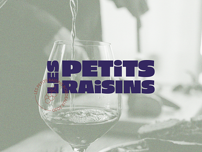 Branding Les Petits Raisins branding design graphic design logo typography vector