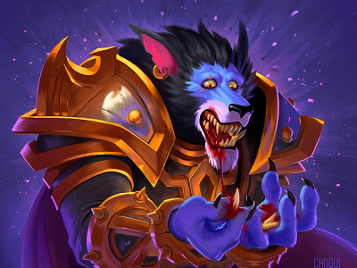 Hearthstone The Witchwood Fan Art Card