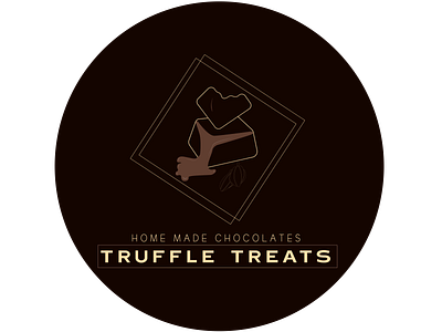 Truffle Treats adobe adobe illustrator branding chocolate chocolates darkchocolate design graphic design illustration logo logodesign treats truffle vector