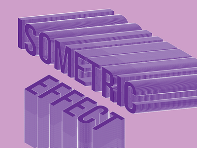 Isometric Typography