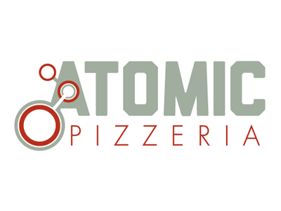 Atomic Pizzeria atom atomic molecule pizza