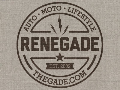 Renegade - final identity liberator logo renegade spark