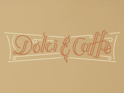 Dolci E Caffe v4 bakery cafe coffee coffee shop french italian logo restaurant type