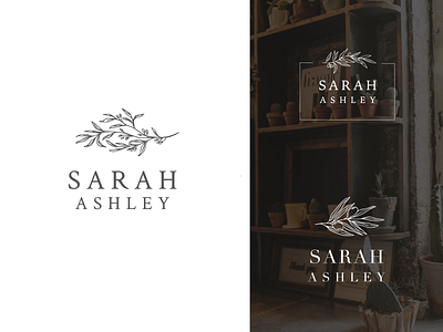 Sarah Ashley branding design logo