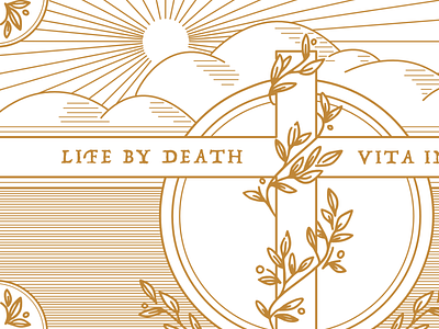 Life by Death / Vita in Morte christ church design