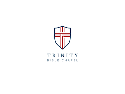 Trinity Bible Chapel branding church design logo