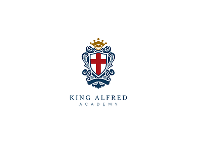 King Alfred Academy branding church design logo