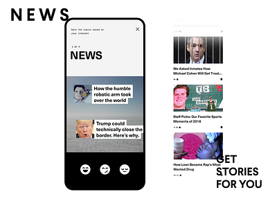 VICE - Create Your Own Stories android app animation clean design emoji ios mobile motion reaction ui vice viceland