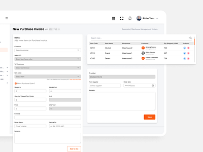 New Purchase Invoice branding business design graphic design illustration logo smallbusiness typography ui uiux umkm ux vector