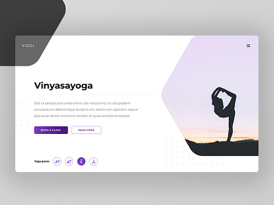 Landing page for Yoga