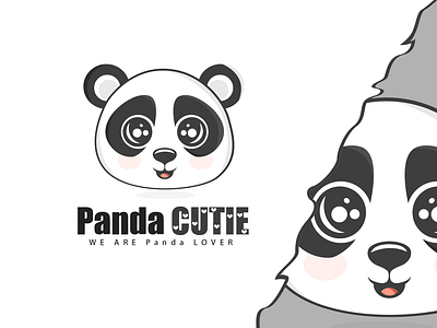 Panda Cutie Mascot Logo Done by Usman Art