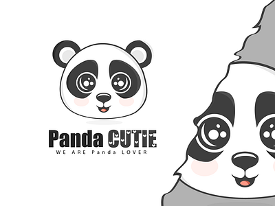 Panda Cutie Mascot Logo Done by Usman Art asthetic logo chibbi logo cute logo cute panda logo design doodle logo graphic design hand drawn logo illustration illustrator kawai logo mascot logo minimal logo modern logo panda cutie panda logo pet logo usman art usman jatoi vintage logo