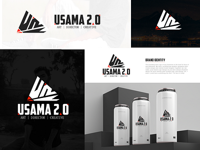Usama 2.0 Photographer Logo | Redsglow