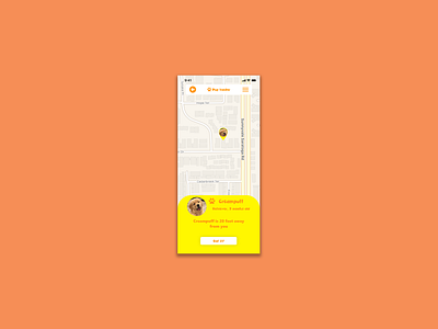 Daily UI #020 Location tracker animation app daily ui dailyui design location location tracker tracker ui ux web