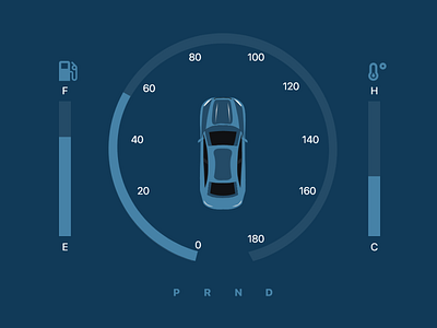 Daily UI #034 Car Interface