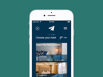 Daily UI #067 Hotel Booking