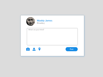 Daily UI #081 Status Update app daily 100 challenge daily ui daily ui 081 dailyui dailyui 081 dailyuichallenge design status status update ui update ux web