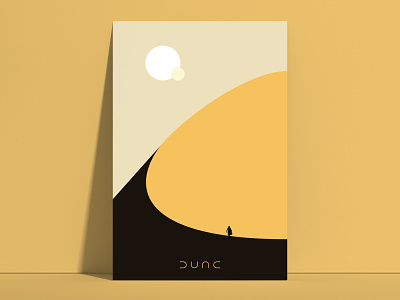 Dune 2021 Movie Minimalist Poster Water Droplet