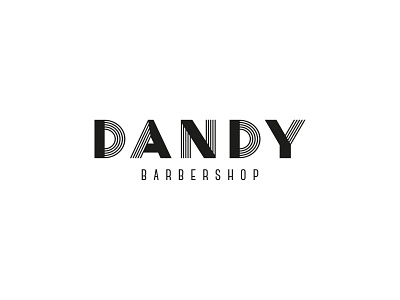 Dandy + barbershop branding design graphic design illustration logo vector