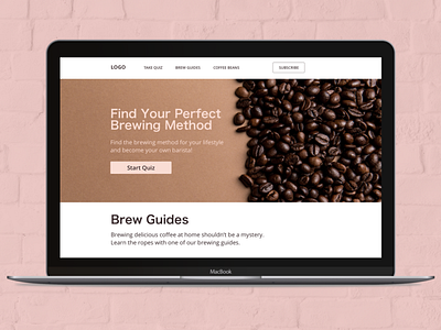 Analog Coffee coffee design landing page landing page design mockup sketch sketchapp ui ux uxui web website