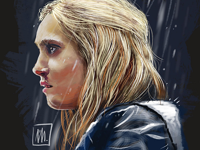 Clarke, from The 100