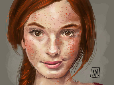 Freckles are beautiful