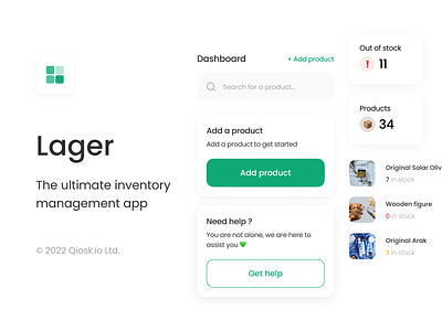 Lager: Inventory Management App