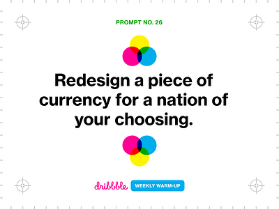 Redesign a Piece of Currency challenge community currency design design challenge dribbble dribbbleweeklywarmup fun growing learning money prompt weekly warm up