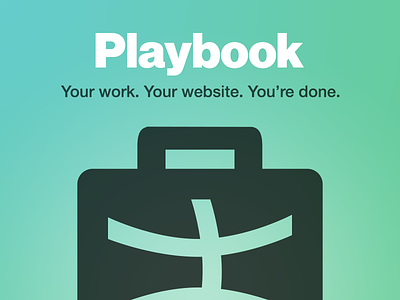 Introducing Playbook dribbble playbook portfolio