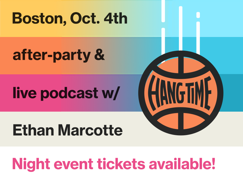 Join us for the Hang Time Boston after-party!