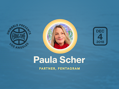 Hang Time LA Speaker Spotlight on Paula Scher