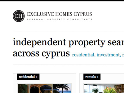 Property UI Design cyprus property ui design
