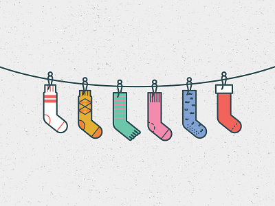 Christmas Sockings blog post christmas feet grainy illustration laundry nji media socks stroke