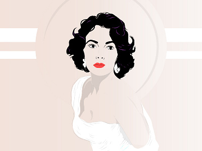 Actress adobe illustrator illustration illustrator vector